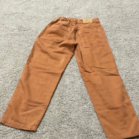 Zara orange cargo jeans - Picture 2 of 3